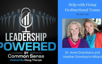 Leadership Powered by Common Sense | Episode 025: Help with Fixing Dysfunctional Teams