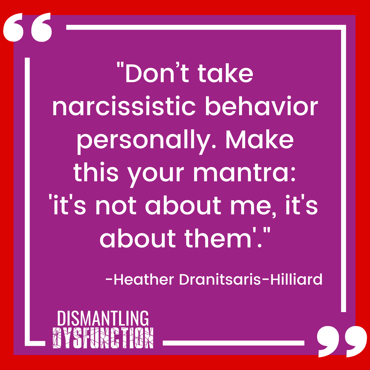 episode 18 quote tile 3 - "Self-disempowerment starts from within. Leaders need to recognize when they are keeping their self-esteem low."