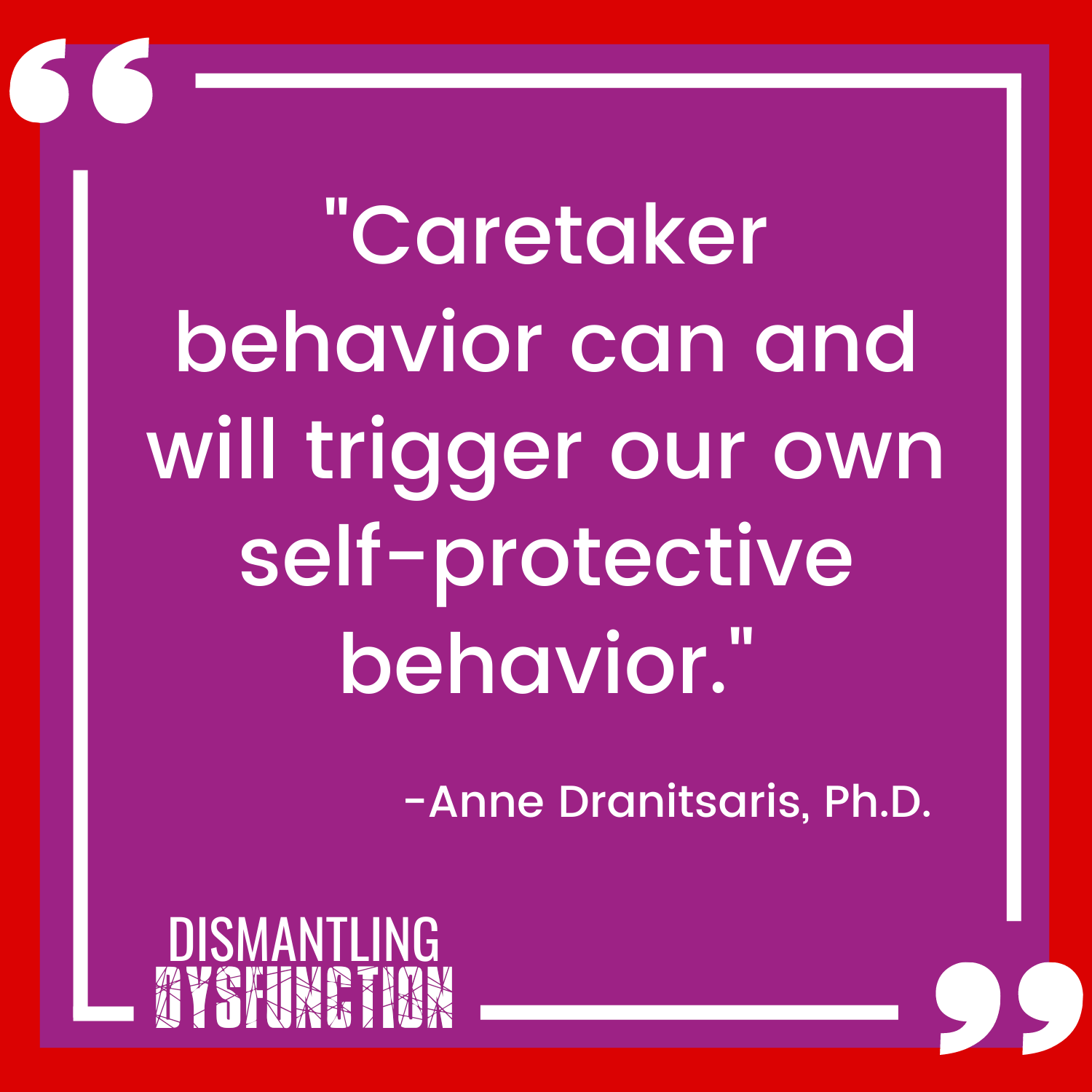 episode 18 quote tile 2 - "When acting from the Victim Leadership Persona, our power and sense of personal agency is taken away by seeing situations through a  lens of helplessness."