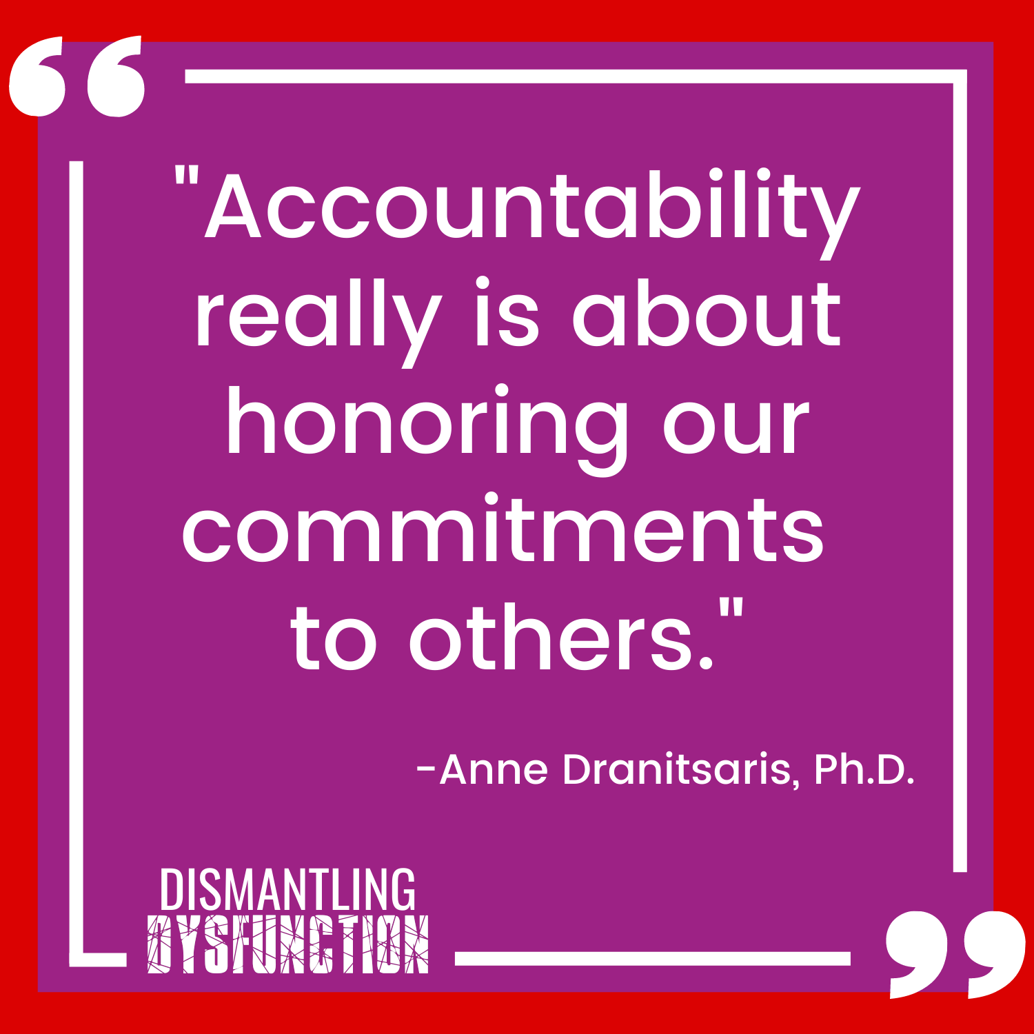 episode 18 - quote tile 4 - "Leaders need to watch that they aren't being pulled into the position  of rescuer when interacting with employees."