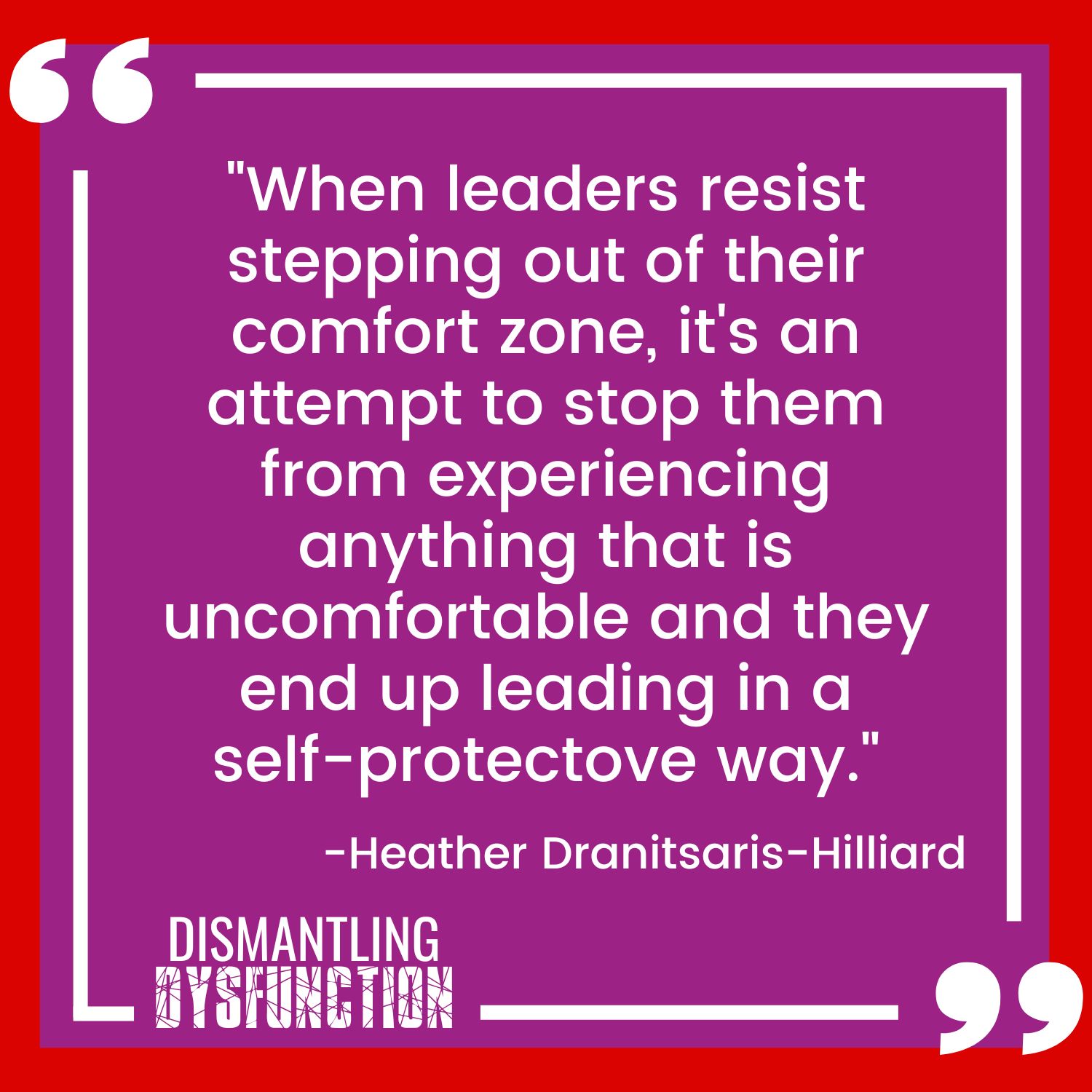 episode 18 quote tile 2 - "When acting from the Victim Leadership Persona, our power and sense of personal agency is taken away by seeing situations through a  lens of helplessness."