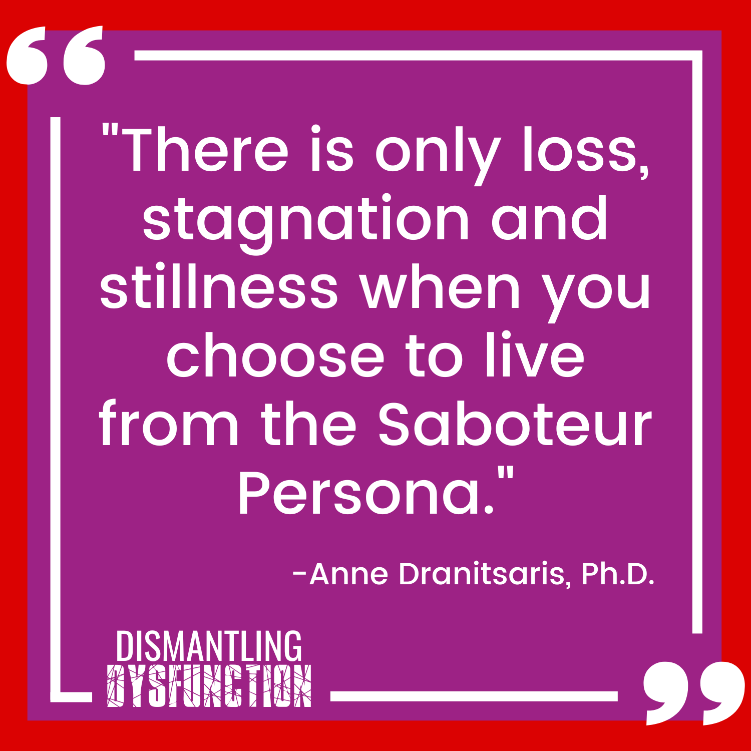 episode 18 quote tile 3 - "Self-disempowerment starts from within. Leaders need to recognize when they are keeping their self-esteem low."