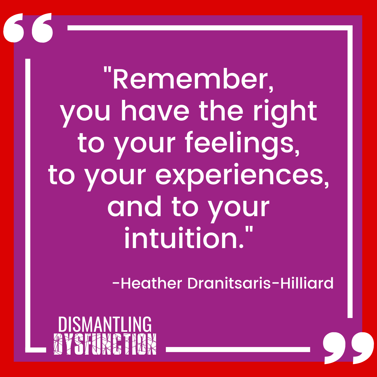 episode 18 quote tile 2 - "When acting from the Victim Leadership Persona, our power and sense of personal agency is taken away by seeing situations through a  lens of helplessness."