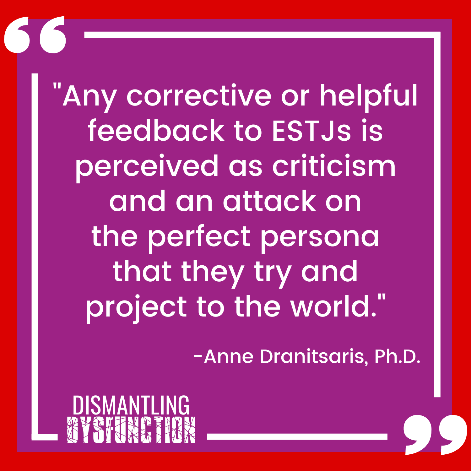 episode 18 quote tile 2 - "When acting from the Victim Leadership Persona, our power and sense of personal agency is taken away by seeing situations through a  lens of helplessness."