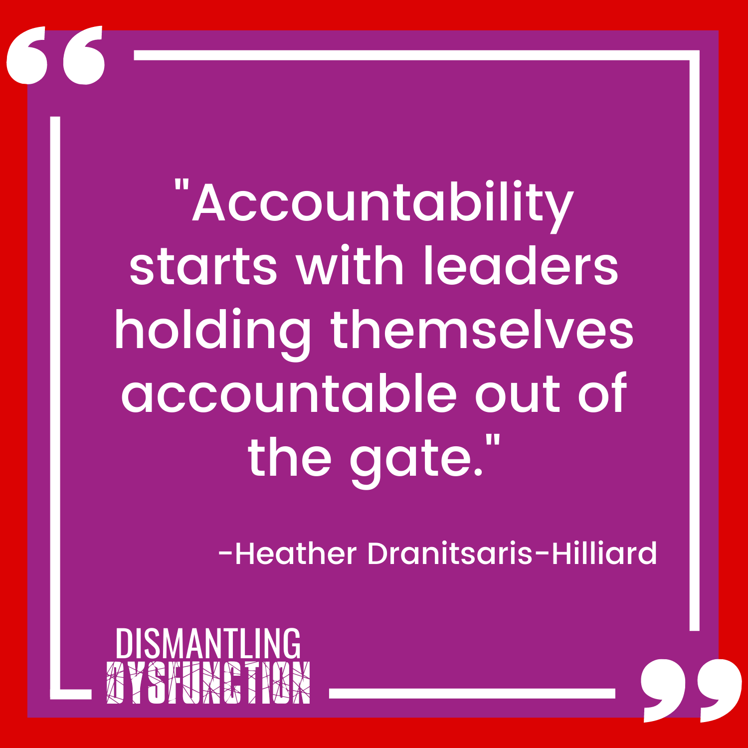 episode 18 quote tile 2 - "When acting from the Victim Leadership Persona, our power and sense of personal agency is taken away by seeing situations through a  lens of helplessness."